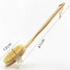 1Pc Holz Abnehmbare Lange Griff Dusche Körper Pinsel Bade Massage Zurück Körper Peeling Pinsel Bad Waschen Pinsel Bad Werkzeuge