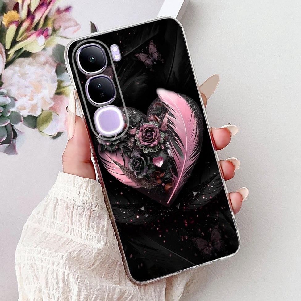 Clear For Vivo V40 Lite IDN Case 4G 5G Cute Cartoon Cool Luxury Funny Boys Girls Phone Case For vivo V40 Lite 5G IDN Back Cover