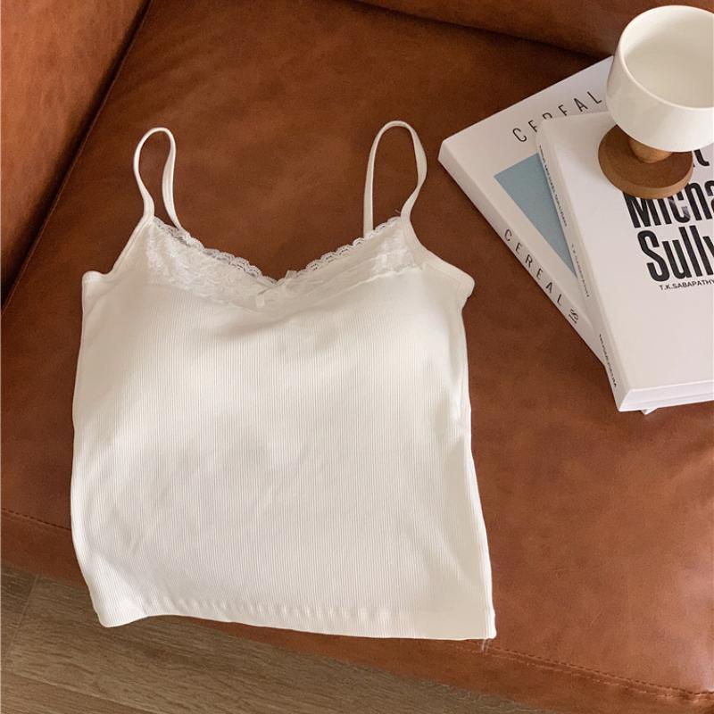 

Горячая девушка кружевной бант лифчик с красивым жилетом сзади и подушкой на груди бесшовный обхват груди внешний низ короткий топ S белый