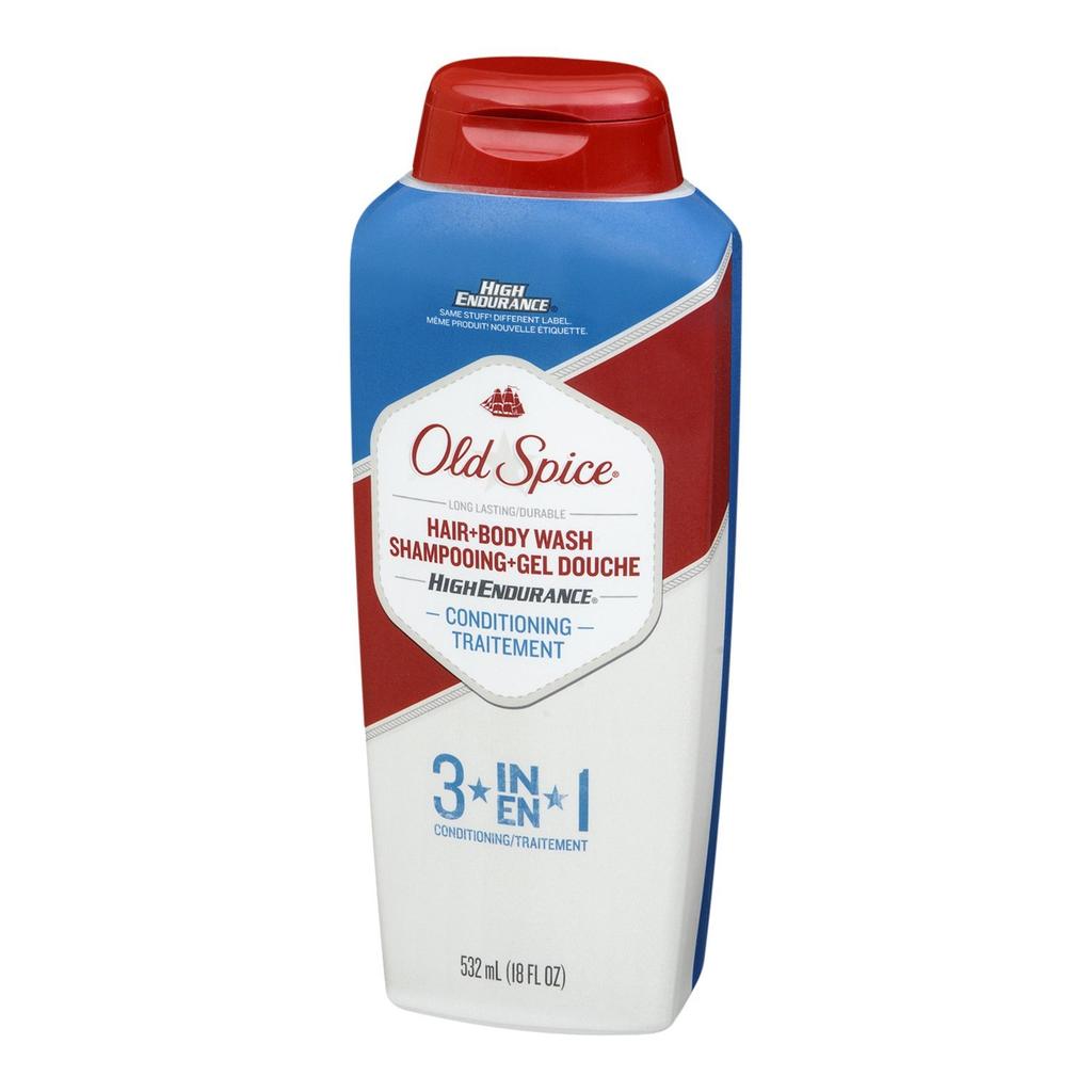 Old Spice High Endurance Body Wash Hair & Body Conditioning (18oz532ml)