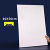 Round Solid Wood Oil Painting Frame with Linen Cotton Canvas