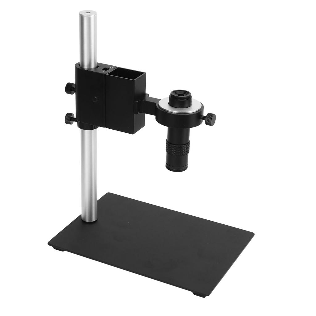 Industrial Microscope Kit Set Electronic Lens Holder 130X Monocular HD Imaging with C Interface