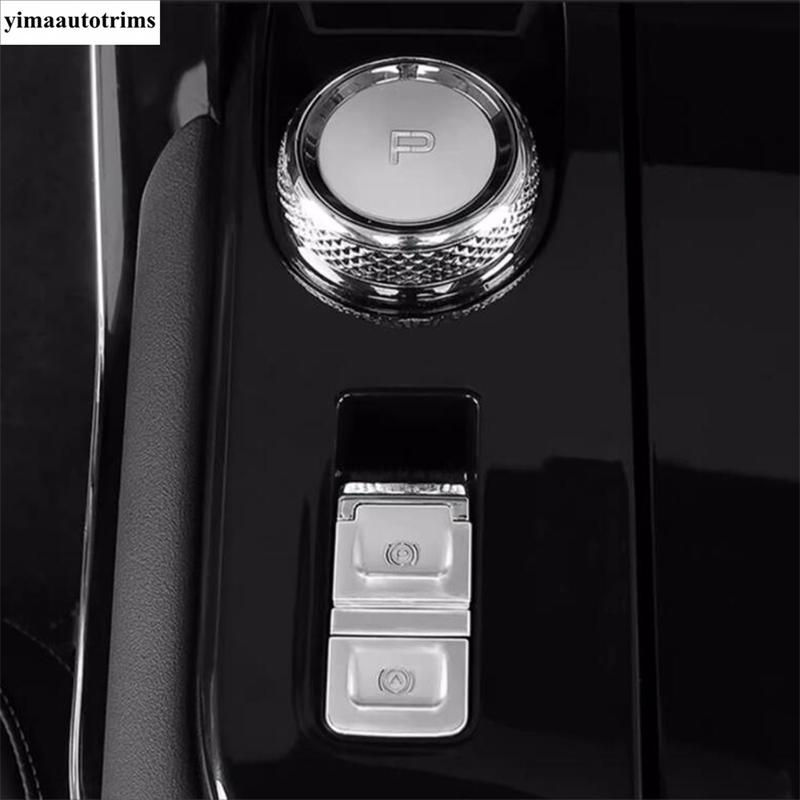 Auto P Button Hand Brake Gear Key Shift Knob Sequ Decor Cover Trim Red Interior Accessories For Haval Dargo / H6  - 2024