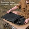 Detachable Camping Table with Tripod Storage Bag Heavy Duty Lightweight Aluminum Alloy Outdoor Picnic Portable Round Dining Table