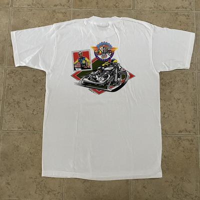 Vintage 1999 AMA Motorcycle Days Graphic Shirt Size Large Clean Harley Biker Unisex T-Shirt