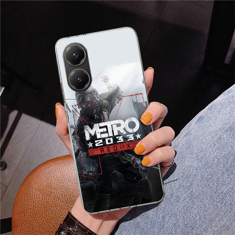 Metro 2033 Phnoe Case for Xiaomi Poco X5 X6 X7 Pro X4 Gt F7 Ultra M8 M7 Redmi 15C 15 13C 13 12C 12 Unique Cover Coque Poco X7 X6