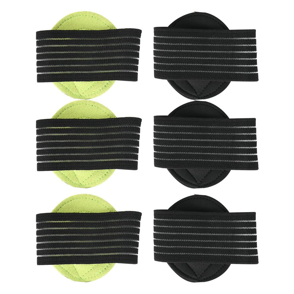 

3 пары утолщенных компрессионных ортопедических подушек для поддержки свода стопы, стельки для обуви, подушечки, облегчающие боль