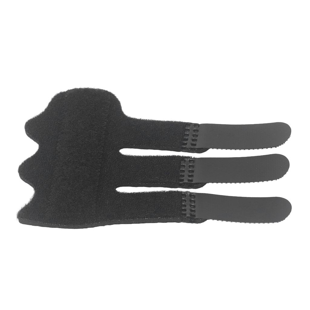 Finger Splint 3 Strap Soft Breathable Adjustable Trigger Finger Brace for Fixing