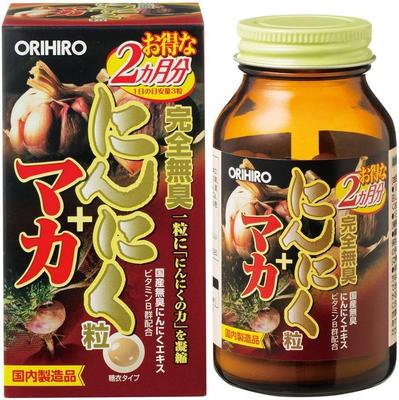 Japan Geruchloses Knoblauch-Maca 180 Tabletten s567