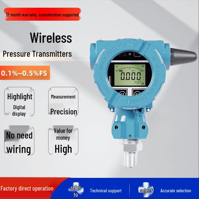 Lora4G IoT Smart NB High-Precision Wireless Pressure Transmitter Sensor JA Series