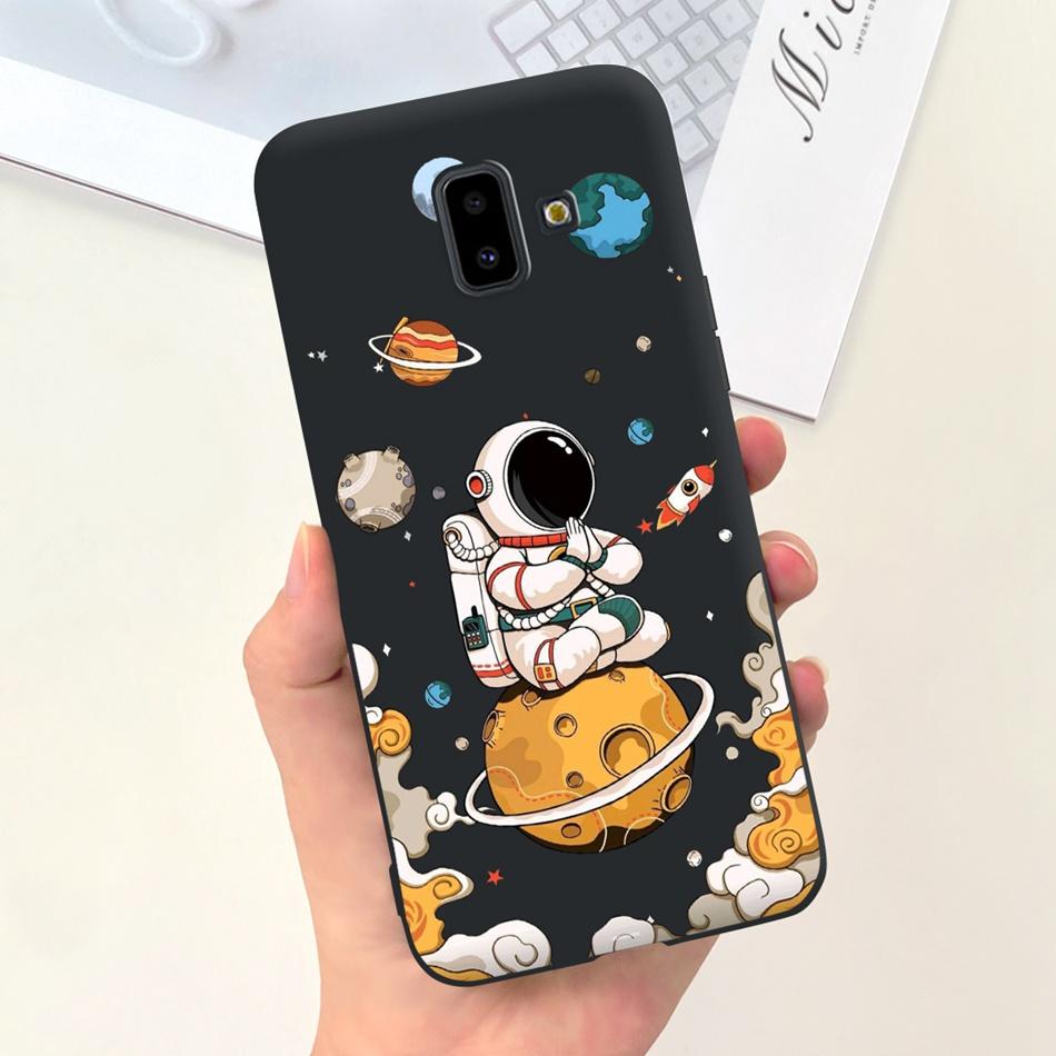 For Samsung Galaxy J6 Plus 2018 Case Samsung J6 (2018) J6+ J 6 J6Plus J610F J600G Cute Candy Color Soft Silicoe Phone Back Cover