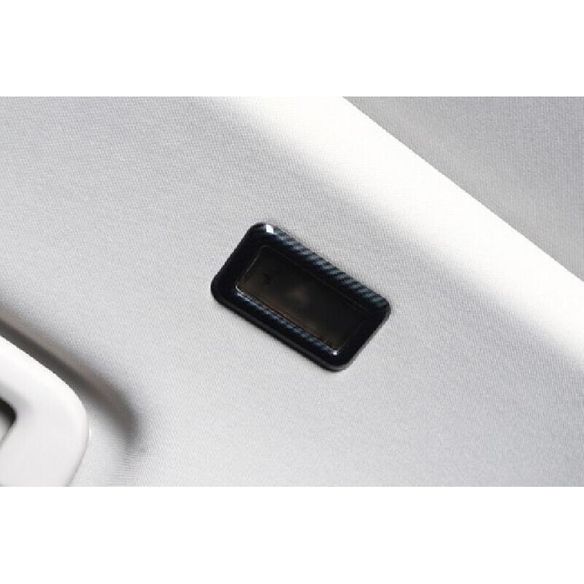 Fit For Land Rover Defender 2020-2026 Carbon Fiber Rear Reading Light Lamp Frame