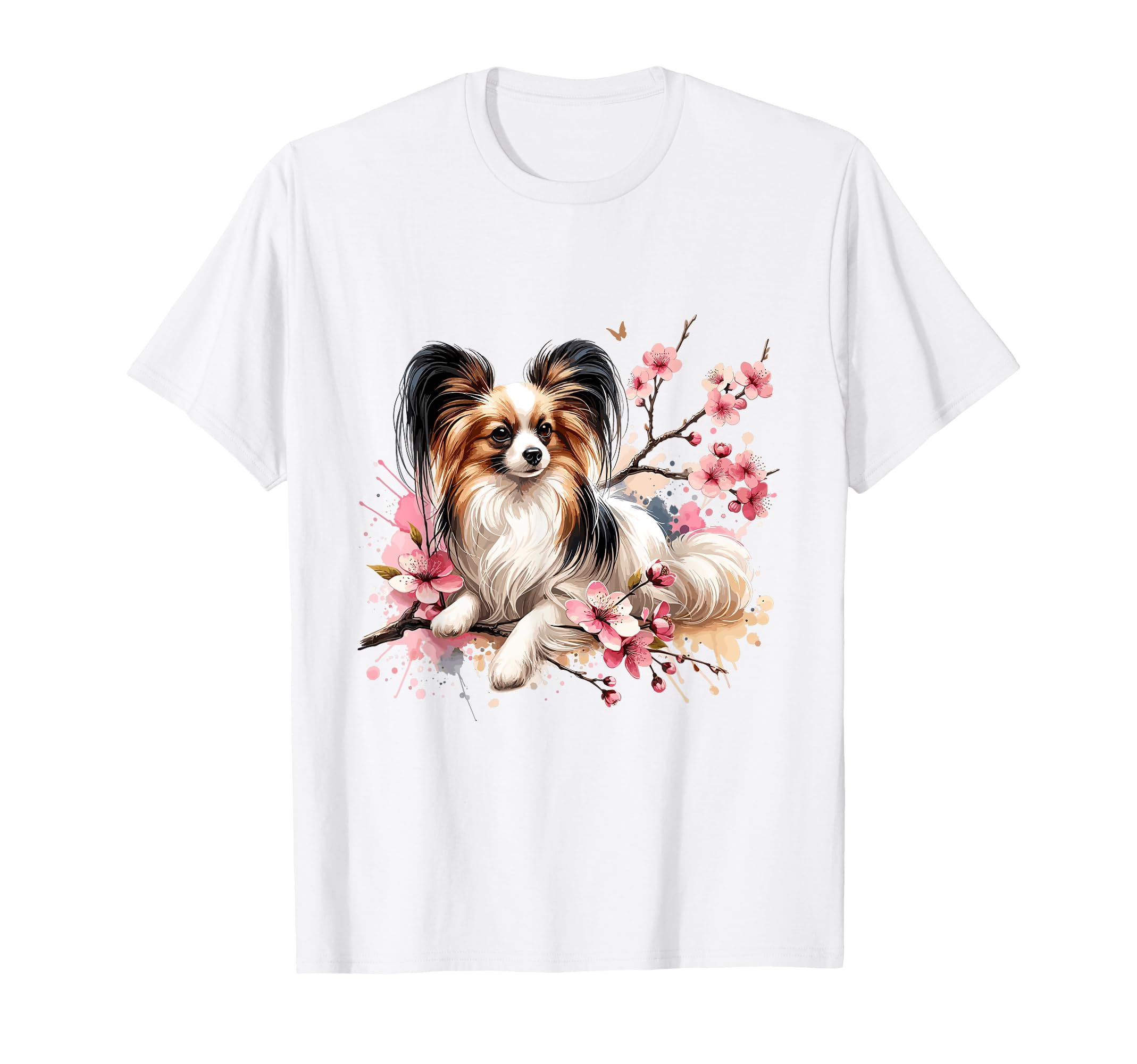 

Cherry Blossom - Watercolor Papillon T-Shirt