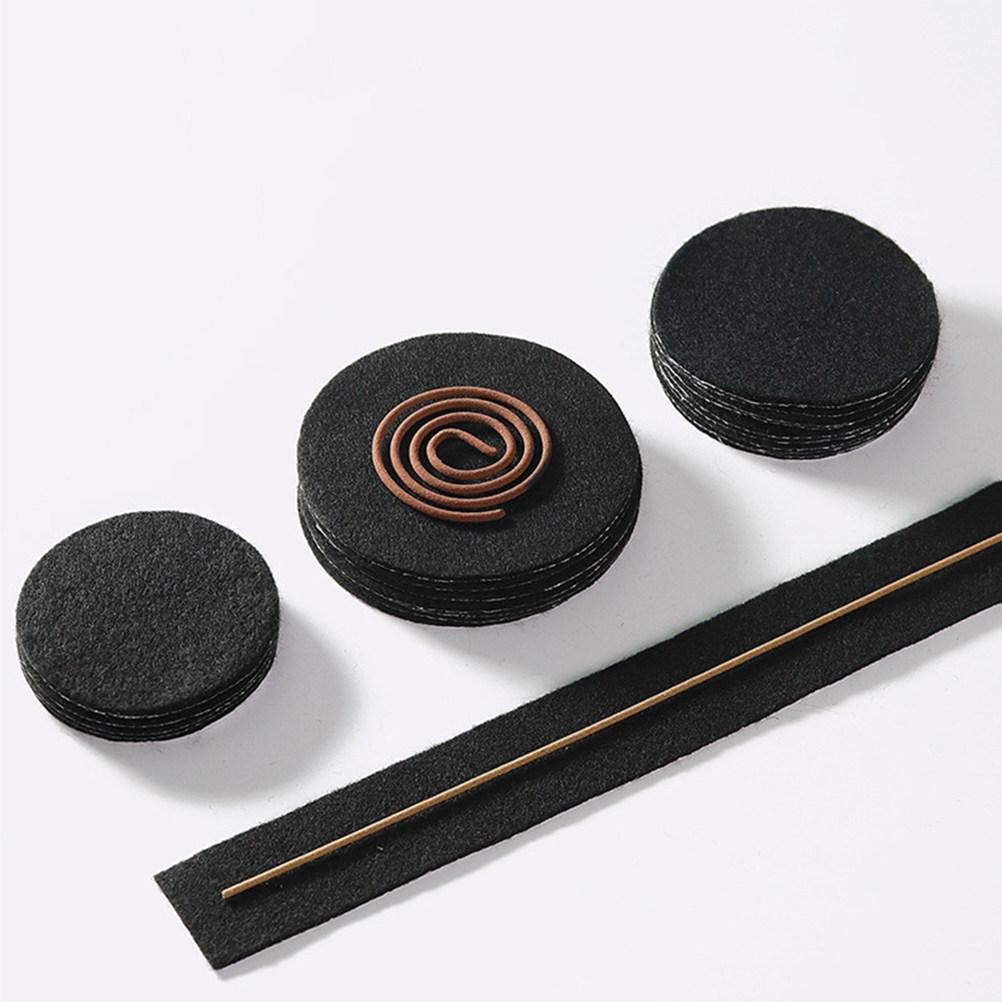 

10Pcs Fireproof Incense Mat High Temperature Resistant Burner Pad for Home Office Bedroom Living Room Hotel Restaurant Reusable 6X6X0.2CM