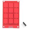 3.3V Capacitive Touch Keypad 12 Buttons MPR121 Controller Keyboard  Electronics Projects