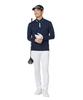 TaylorMade TM Basic Long Sleeve Polo Shirt, Green, Size M, Men's, 2024FW, UN340