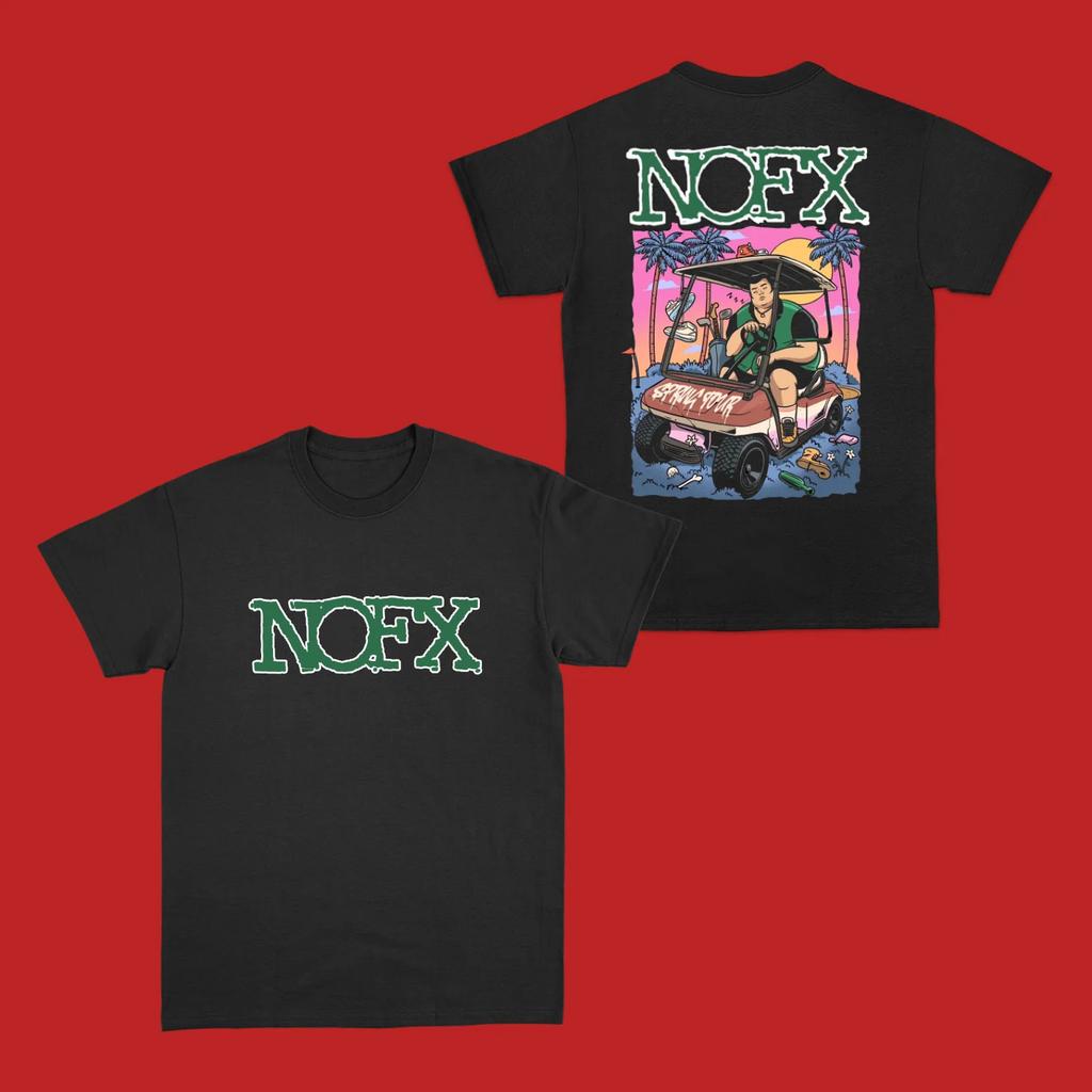 Herren Damen Fans Essentials Kurzarm Tops Modemarke Sommer Lässig Tägliches T-Shirt NOFX Rockband Grafik Baumwoll T-Shirt Unisex