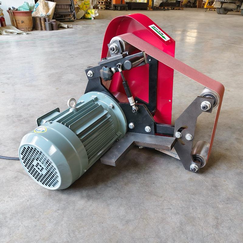 Electric Rubber Roller Lathe and Grinder: Rust Remover and Sander for Home Use.