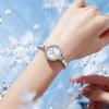 OLEVS Volle Diamant Quarzuhren Damen Luxus Elegantes Armband Armbanduhr Wasserdicht Damen Kleid Armbanduhr