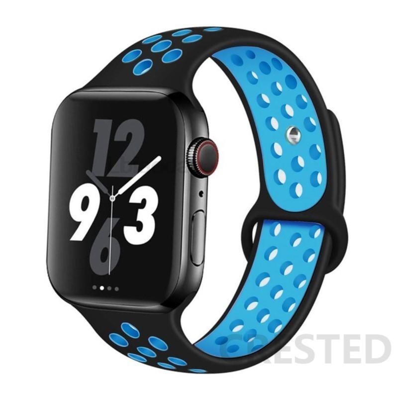 Silicone band For Apple Watch 11 strap 44mm 40mm 45mm 41mm 42mm 46mm correa bracelet iWatch Series 10 8 SE 3 6 7 9 Ultra 2 49mm