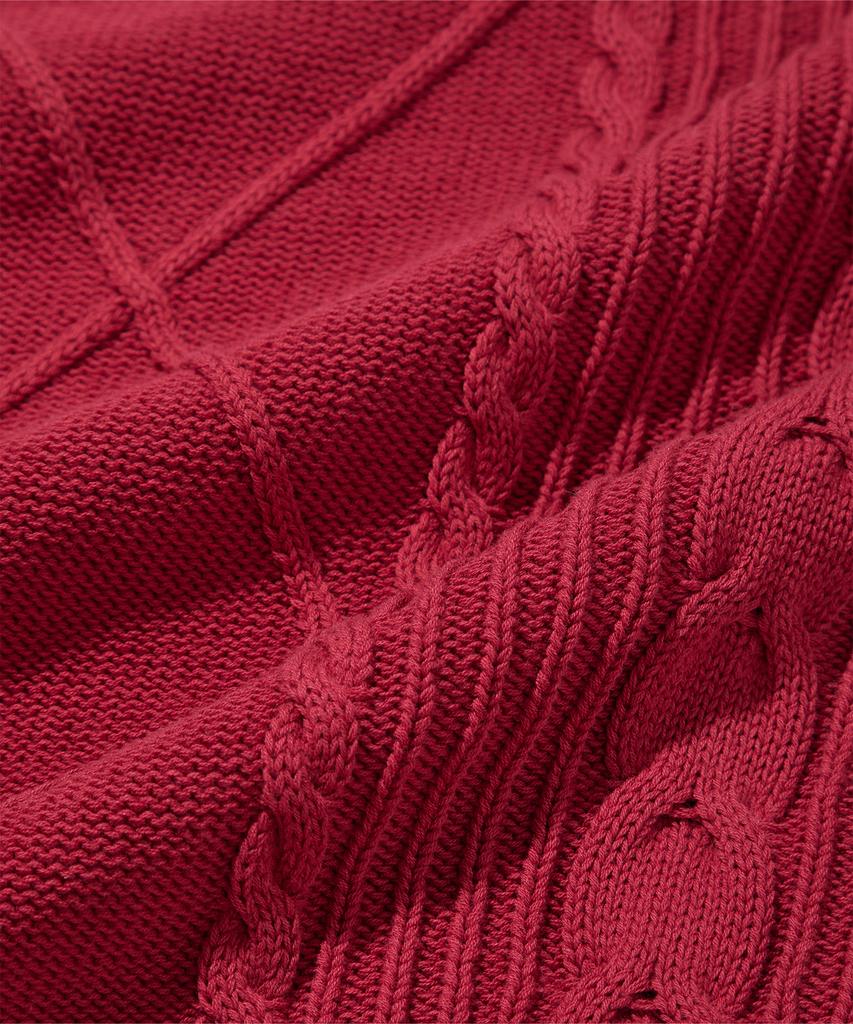 AMFEAST Seaman Washed Cotton Knit Washed Red...