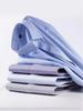 Men's 2024 Modal Striped Long Sleeve Stretch Shirt - Hidden Placket, Wrinkle-Resistant