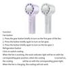Foldable Handheld Fan Cooling Fan Suitable for Outdoor-Purple