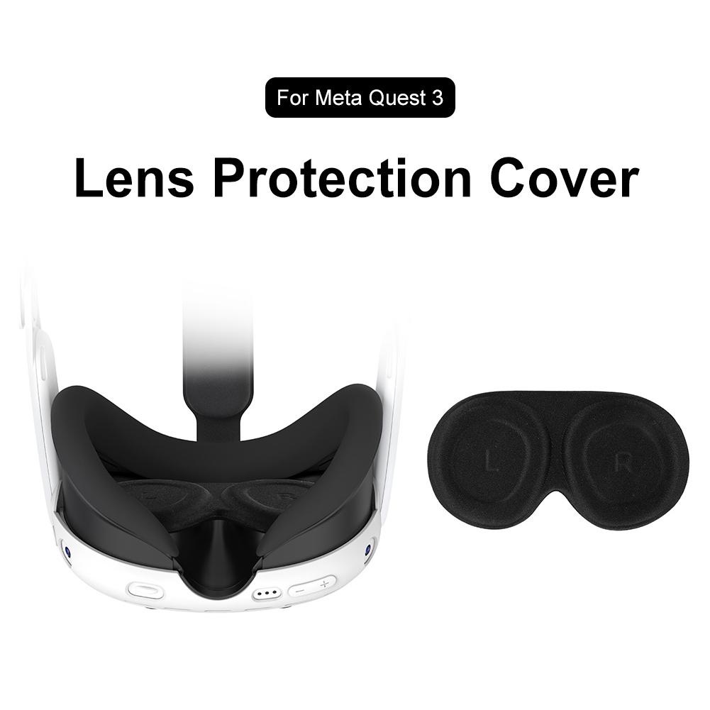 For Meta Quest 3 Accessories Silicone Protective Cover Shell Case VR Headset Head Face Cover Eye Pad Handle For Oculus Quest 3