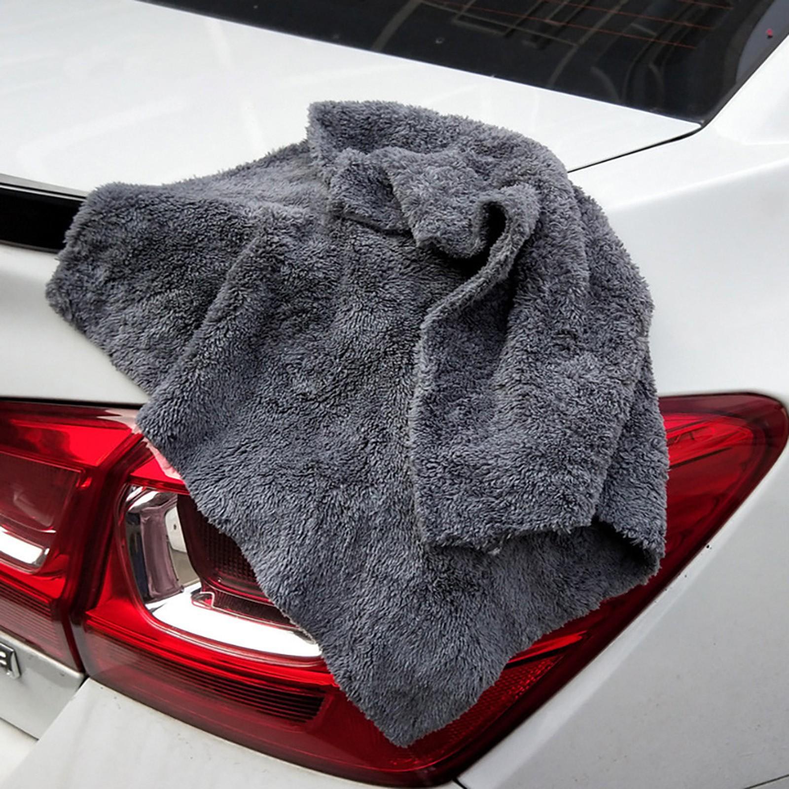 

Car Cleaning Coral Velvet Car Wash Towel For Car And Motorcycle Care