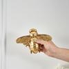 Creative Golden Bees Wall-mounted Crafts Gallery Home Decoration Wall Sculpture, Simulate Insect Ornaments Pendant Resin Statue