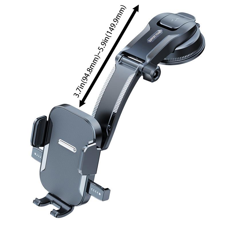 Universeller Auto-Handyhalter - Armaturenbrett Windschutzscheibe Schreibtischhalterung für GPS-Navigation Sichere Halterung