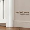 Radiator Cover with Storage Drawer, 78 x 19 x 97 cm, White