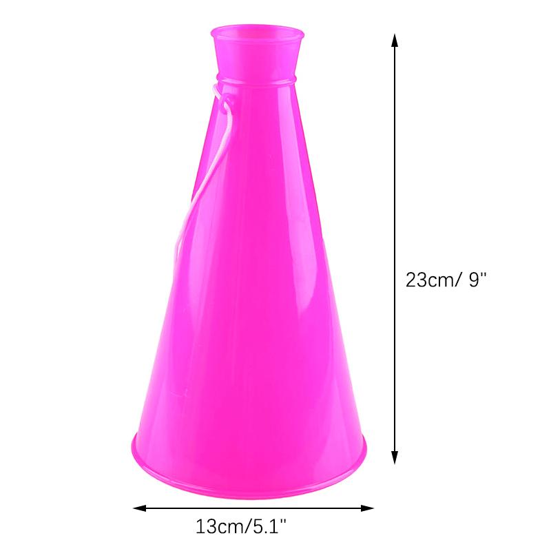 Cheerleaders Trumpet Speaker Cheer Plastic Horn Loudspeaker Trumpet Horn Toy Soccer Fan Trumpet For Birthday Party