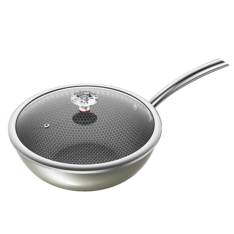 Deborlai Goddess Stainless Steel Wok