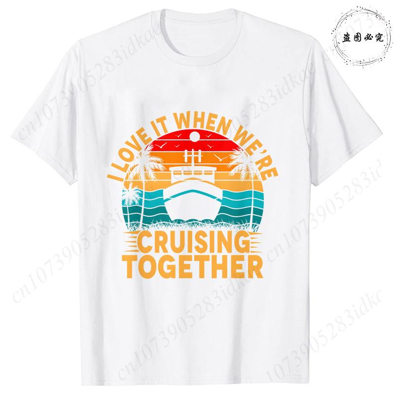 Family Vacation 2026 Retro T-shirts: Vintage Sunset Palm Graphic Tops Fashion Unisex & Unisex Making Memories Together Vacation Tees
