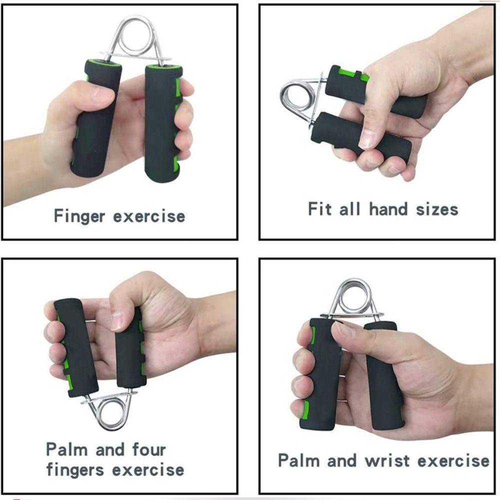 Adjustable Sponge Forearm Grip Relax Hand Grip Strengthener Spring Hand Grip  Wrist Trainer
