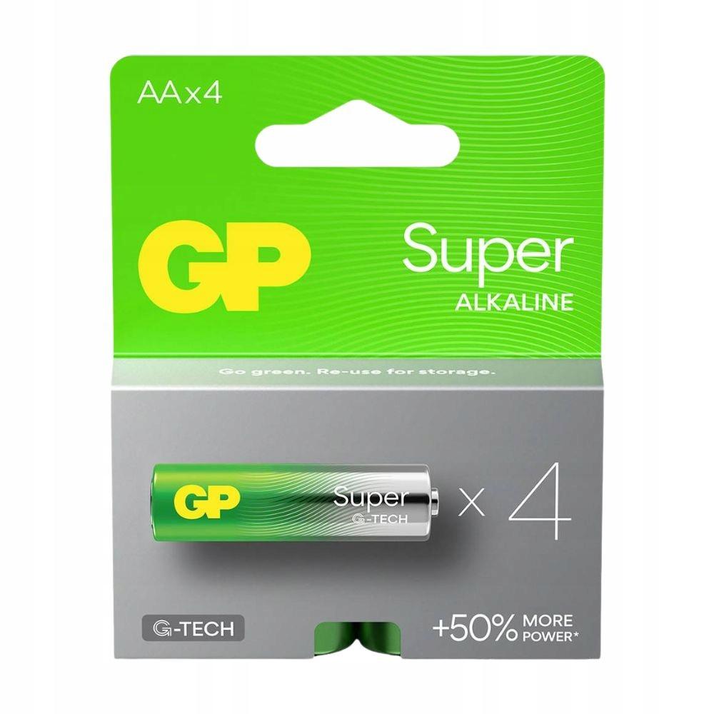 Super Alkaline Aa Lr6 Battery 1.5V 4 Pieces
