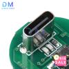 DC 3.2-4.2V 10-20W LED Flashlight Driver Board Type C Charging 1-Mode Constant Current Driver Module for Torch DIY Motor