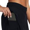 Under Armour Gonna Casual Morbida Traspirante Impermeabile UA Vanish Tinta Unita a Vita Media con Coulisse Donne gonne Nero 1383621-001