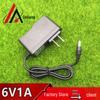 6V 1A Elektronische Waagenladegerät mit Ladeanzeige - Kompatibel mit US/EU/UK/AU-Steckern