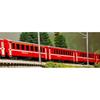 KATO N Gauge Alpine Red Passenger Car EWI Basic Set (4 Cars) 10-1413 Model Train Passenger Car