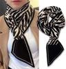 New 130x13cm Flower Korean Version Small Women Scarf Versatile For Autumn Winter, Warm Scarves Angled Party Gift