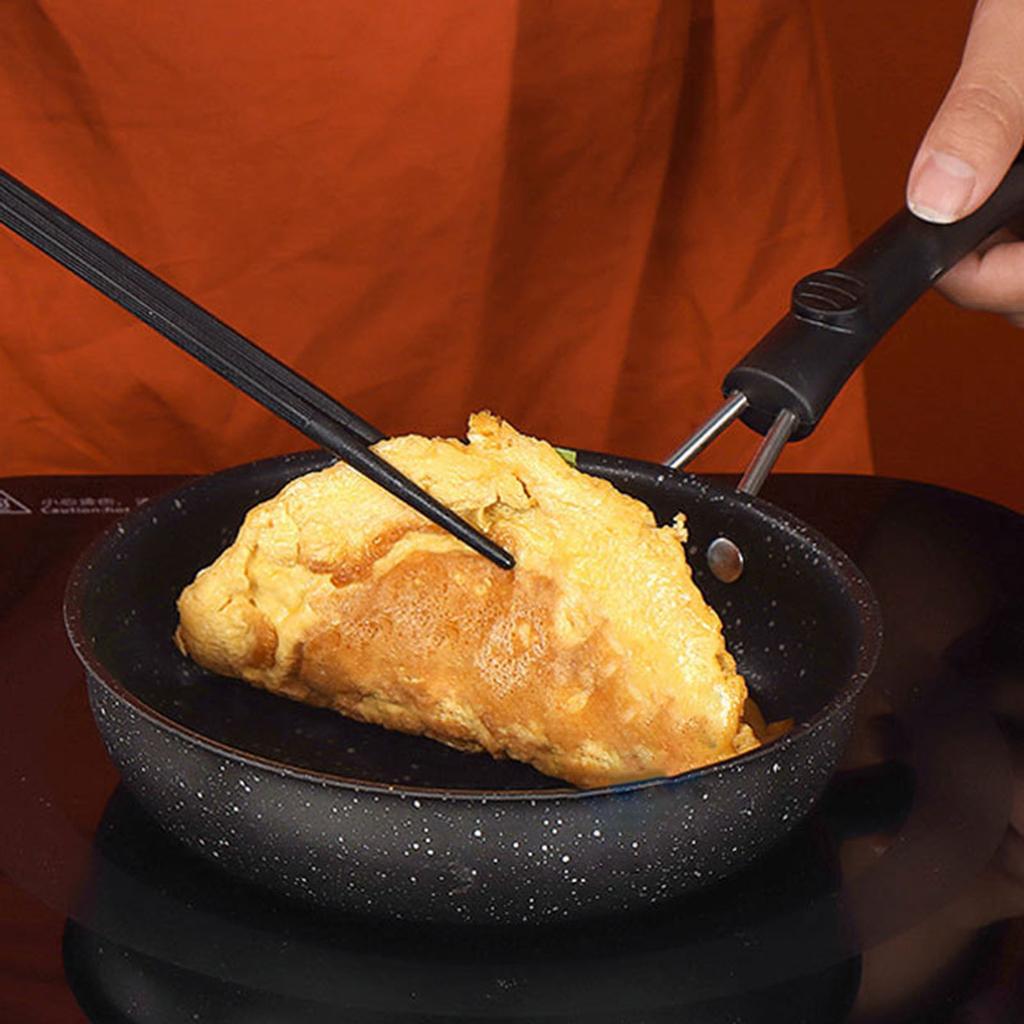 Flat Bottom Pan Nonstick Frying Pan Cooking Pot Skillets Omelette Pan Steak Cooking Gas Stove Skillets Cookware Durable