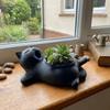 Cat-shaped Storage Box Cat Flower Pot 3D Printed Desktop Storage Box Succulent Pot  Tabletop