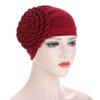 two-color trendy India turban bonnet arab wrap head scarf ready to wear hijab hat muslim headdress woman Inner hijab caps