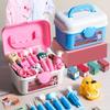 Doctor Nurse Role Play Set Medical Tools With Stethoscope & Injectors In A Pretend Play Trolley Box Ideal Gift Items For Kidstoy Girl