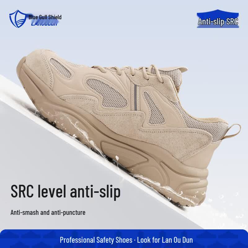 Lanaudun Men s Lightweight Steel Toe Safety Work Shoes 39