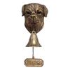 Dog Welcome Bell Vintage Shopkeepers Bell Wall Mounted Dog Door Bell with Welcome Sign for Farmhouse Home Front Door Entrance
