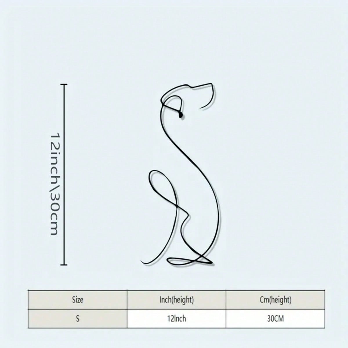 Vintage Metal Dog Wall Art Black Silhouette Nursery Decor Gift for Pet Lovers разноцветный