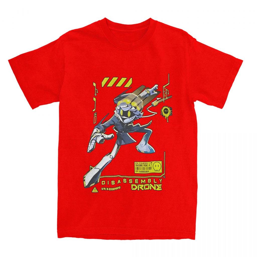 Murder Drones T Shirt Summer TV Series Aesthetic T Shirts Pure Cotton Trendy Cool Tee Shirt For Men Short-Sleeve Pattern Tops